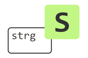 strg-S Logo